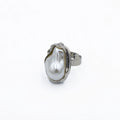 RING PERLADO AMBAR